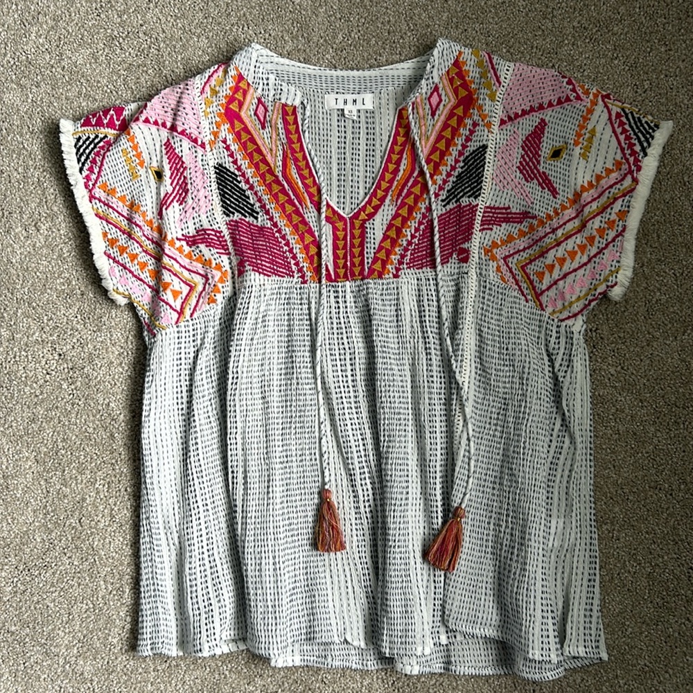 THML tassel top in size XS